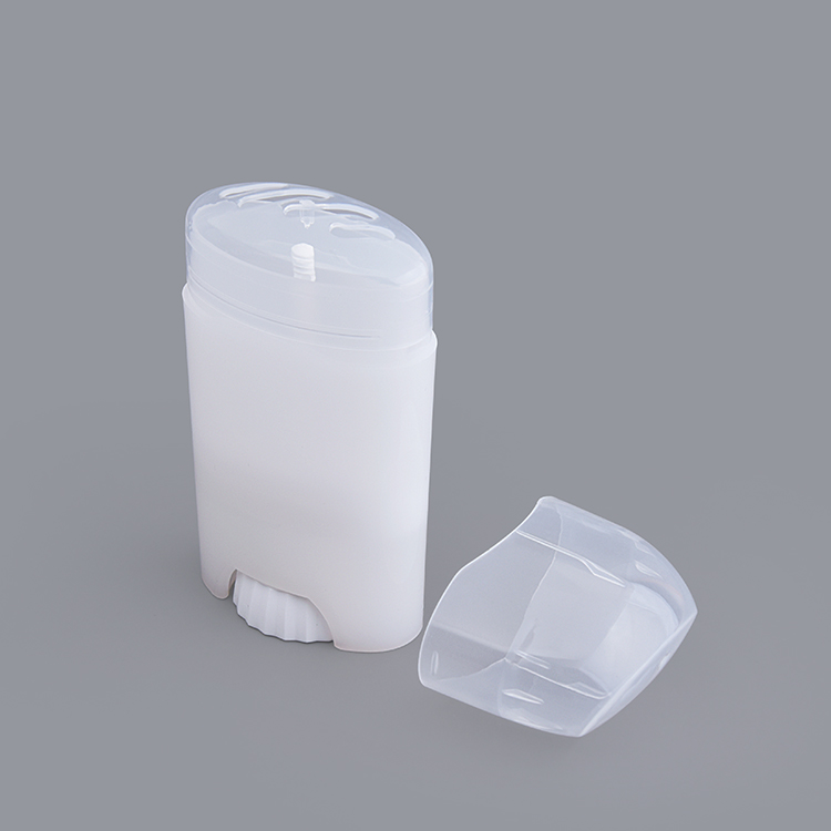 45g 80g White Deodorant Containers Plastic Twist Up Top Filling Bottle Refillable Deodorant Stick Bottle