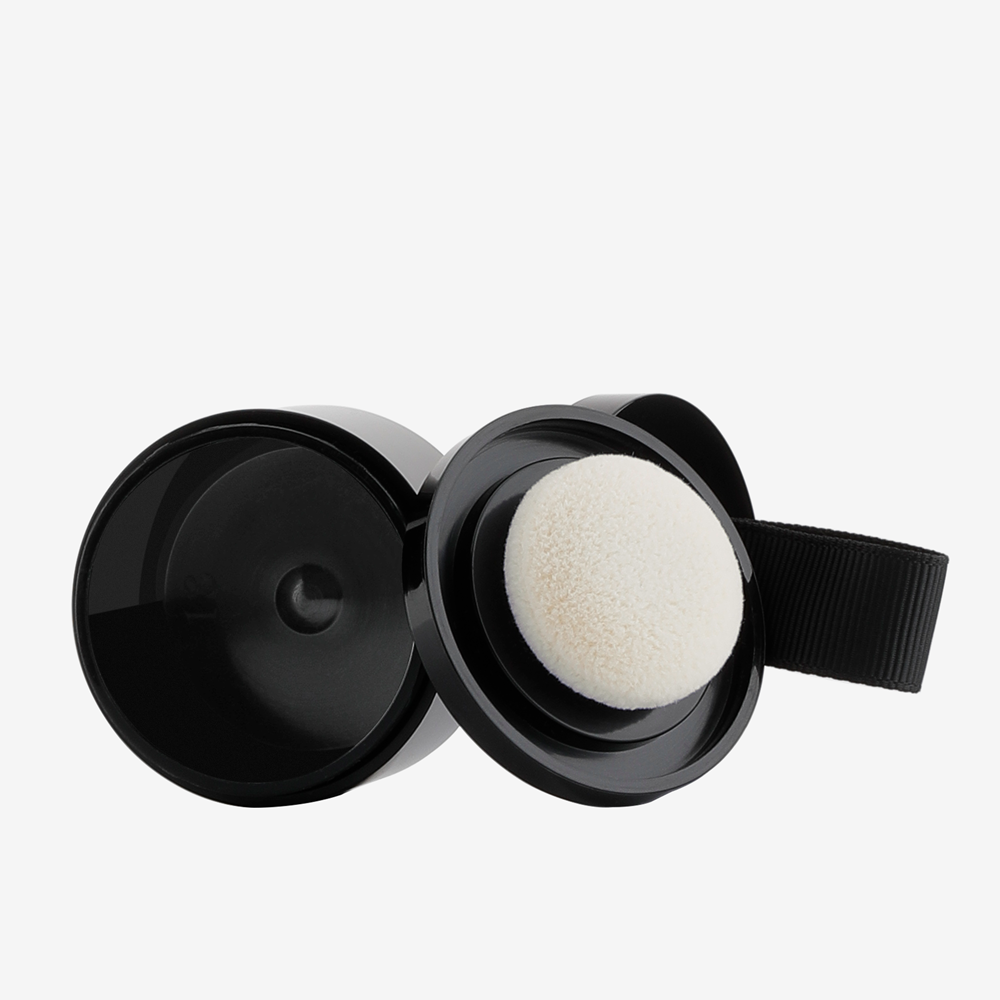 Wholesale 4g Cosmetic Plastic Blush Powder Puff Case Sponge Bottle Hairline Shadow Empty Loose Powder Container With Brush