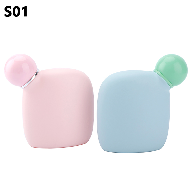 Sunscreen Bottle Unique Shape Lotion Cream 60g PP Empty Skincare Sunscreen Bottle Packaging