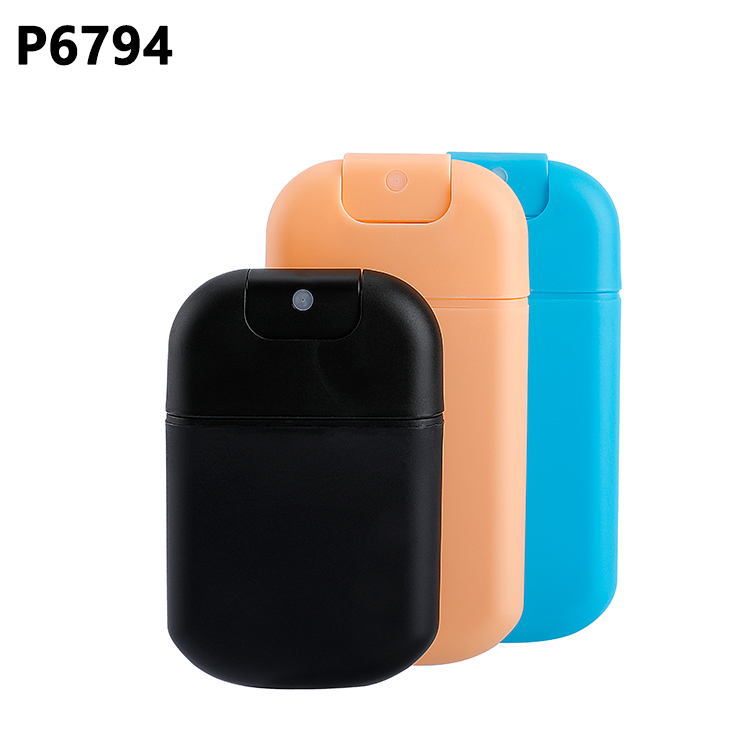20ml 30ml Pocket Plastic Credit Card Perfume Bottles PP Plastic Fine Mist Spray Bottle Empty Hand Sanitizer