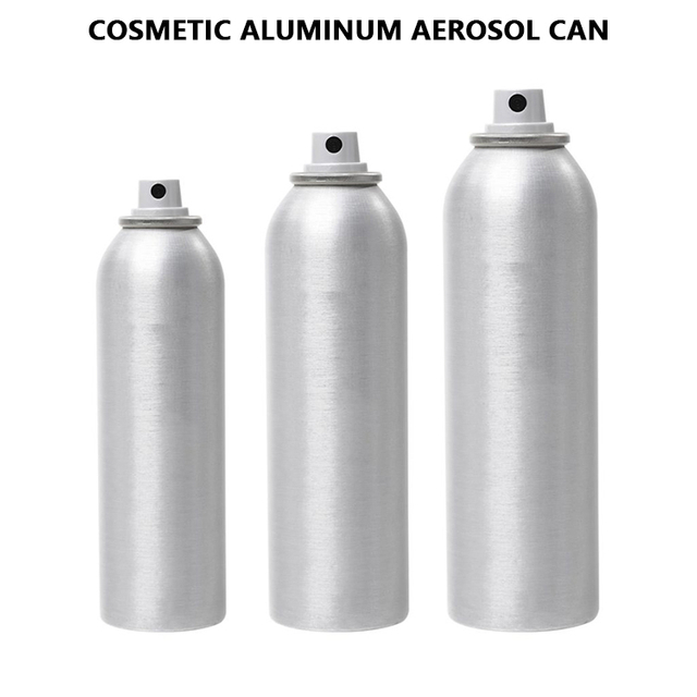 Cosmetic Household Aluminum Empty Aerosol Can