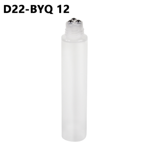 10ml 20ml 80ml Round Plastic Cosmetic 3 Roll On Ball Tube For Massage Cream 