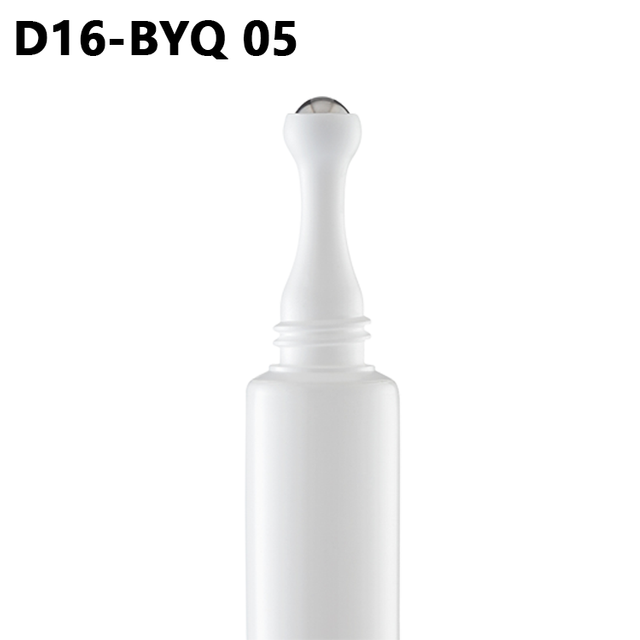 Plastic Squeeze Cosmetic Container Multifunction Single Metal Ball Massage Soft Tubes Roll-on Tubes