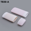 Oval OEM 50g 65g 75g Pink PP Empty Bottle Solid Rods Sunscreen Stick Bottle Deodorant Stick Container
