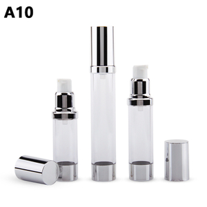 Custom Design Personal Care Cosmetic Packaging ABS PP PE 15/20/30Ml Skincare Airless Lotion Pump Bottle