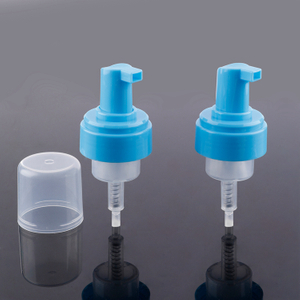 Private Label Good Quality Custom Printing Built-in Spring Custom Szie Used for Liquid Soap Refillable Biodegradable Dosage 0.8cc 1.6cc 42/410 Foam Pump Plastic With Clear Lid