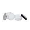 50ml 80ml 100ml 120ml 150ml 200ml 250ml Skin Care Cosmetic Round PET Plastic Jars Containers 