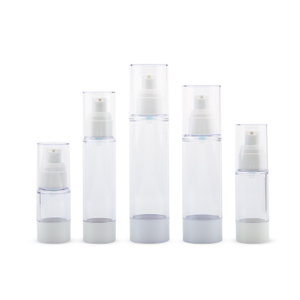 Professional Manufacture Skin Care Cream Cosmetic Bottle Plastic 15ml 30ml Airless Pump Bottle