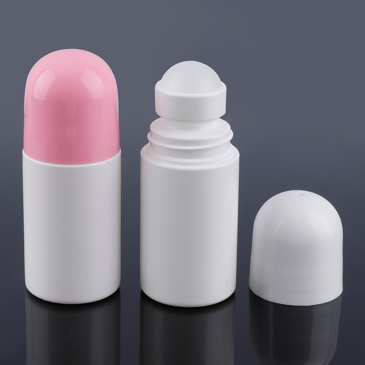 Manufacturer Wholesale High Quality Eco-friendly Customized Available Pink Small Roll On Deodorant Bottle With Roller Ball