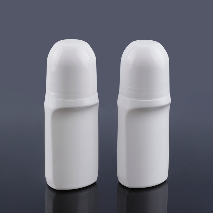 Good Quality Wholesale White Skincare Essential Oil Deodorant Container 120ml Empty Plastic Roll on Bottle Empty 