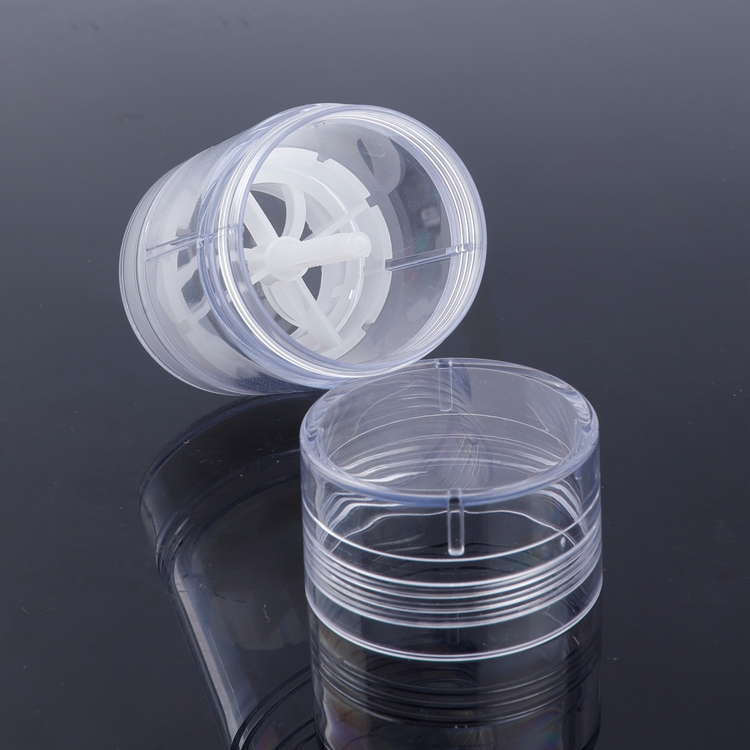 15ml 30ml 50ml 75ml Round Shape Bottom Filling Clear Twist Up Stick Tube Deodorant Container Reusable Deodorant Bottle
