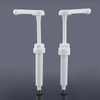 Wholesale 38/400 38/410 30cc Food Grade Long Nozzle Dispenser Big Discharge Hand Press Food Grade Coffee Syrup Pump for Juice