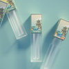 Wholesale Private Label Transparency Eco-friendly Aesthetic Lip Gloss Tubes Custom Printed Label New Arrivals