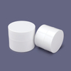 High Quality Custom Logo Private Label Competitive Price Eco-friendly Materials Biodegradable Replaceable Double Wall White Pp Empty Plastic Cream Jar Cosmetic for Hand Cream Sunscreen