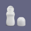 Personal Care Packaging Custom Wholesale 50 Ml Empty Round Roller Ball Bottle Pp Plastic Roll On Deodorant Bottle