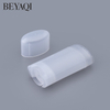 80g Oval Shape Empty Gel Refillable Deodorant Stick Container Twist Up Tube Sustainable Cosmetic Packaging