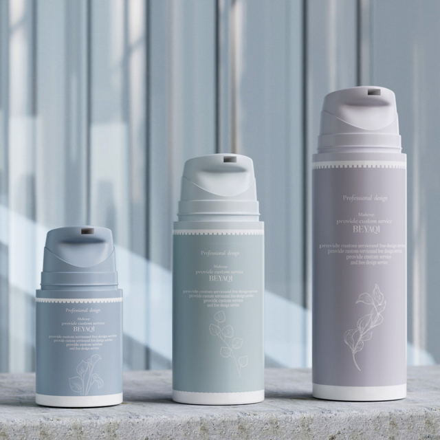 Personal Care Shampoo Body Wash Hand Soap Lotion Eco Friendly Packaging Pp Airless Dispenser Bottle 50 Ml 100 Ml 150ml