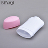 Custom Biodegradable Deodorant Stick Refill Empty Containers 30g 50g 75g White Twist Up Empty Deodorant Container Stick Oval