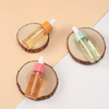 Wholesale Reusable Empty Cosmetic Liquid Dispenser Container PET Body Glass Tube 20ml Colorful Mini Dropper Bottle 