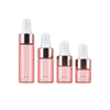 2ml 3ml 5ml Sample Vials Mini Container Glass Bottle Refillable Empty Oink Essential Oil Mini Dropper Bottles 