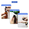 Reusable 5ml-100ml Portable Travel Lotion Storage Essential Oil Glass Dropper Bottle