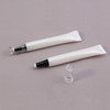 New Design 10ml 20ml Lip Glaze Tube with Flocking Applicator,Custom Sponge Flocking PCTG Tip Tube Cosmetic Packaging