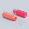 OEM/ODM 7g ABS Plastic Hexagon Shape Custom Logo Lipstick Tube Concealer Stick Container Twist-up Empty Plastic Stick Tube