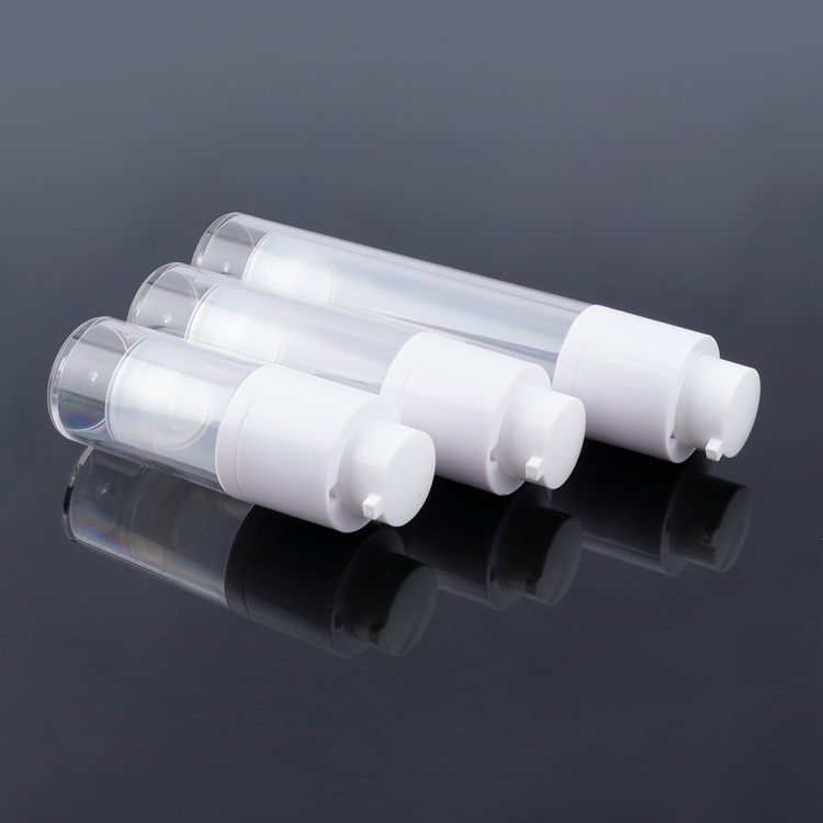 Costom 15ml 30 Ml 50ml ABS PP PE Foundation Bottle Airless Serum Pump Bottle Body Acrylic
