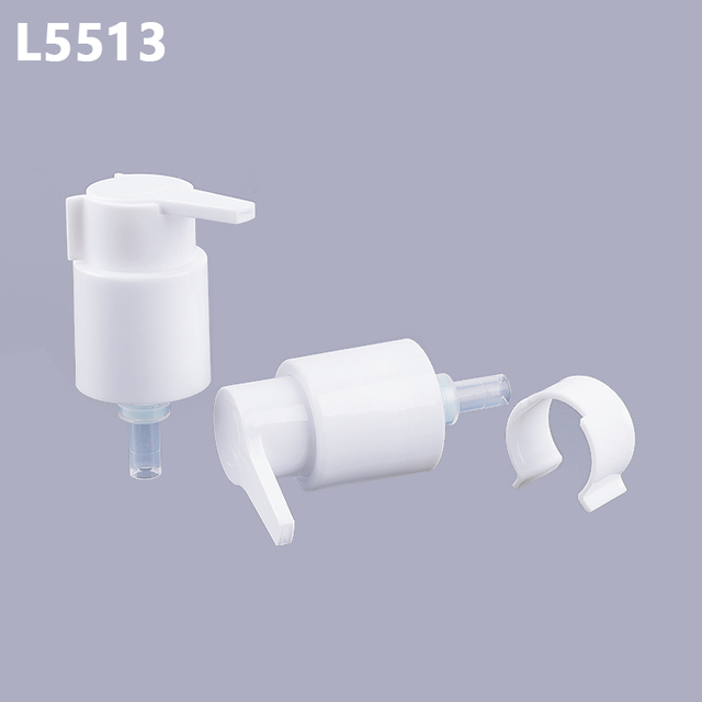 High End White Aluminum Plastic 24mm Lotion 24/410 Dispenser Treatment Cream Pump