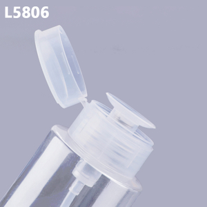 Competitive Price Factory Custom Plastic Cosmetic Bottle Wholesale Remover Pump Bottle Nail Polish Pump