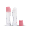 Wholesale Cosmetic Packaging Empty 65ml Perfume Oil Roll on Glass Deodorant Roller Bottles