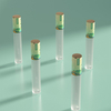 Cosmetic 4ml custom luxury unique empty lip gloss tube with brush wands