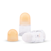 Good Price Free Sample Wholesale Cosmetic Clear Container 50ml Deodorant Glass Roll on Bottle