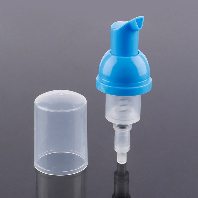 Eco-friendly Custom Logo Dosage 0.3cc/0.8cc/1.6cc 28/410 30/410 42/410 Facial Clean Plastic Transparency Hand Wash Foam Pump Dispenser