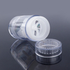 15ml 30ml 50ml 75ml Round Shape Bottom Filling Clear Twist Up Stick Tube Deodorant Container Reusable Deodorant Bottle