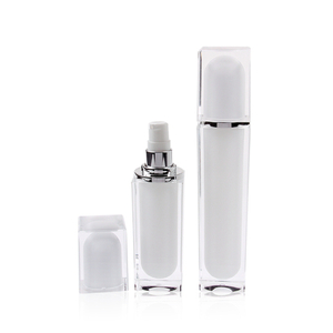60ml luxury cosmetic skincare packaging bottle body empty lotion acrylic bottles cosmetics acrylic pump bottles