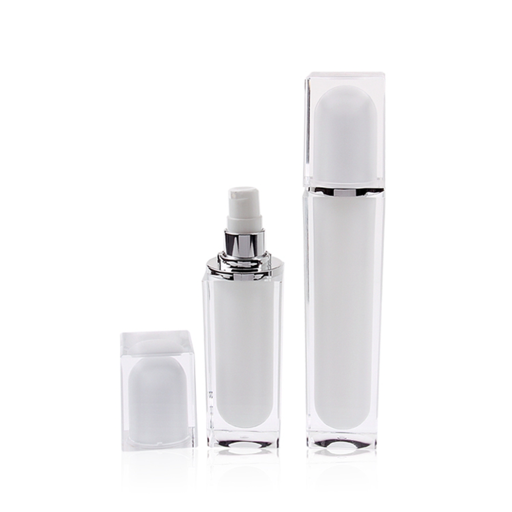 60ml Luxury Cosmetic Skincare Serum Packaging Body Empty Lotion Cosmetics Acrylic Pump Bottles