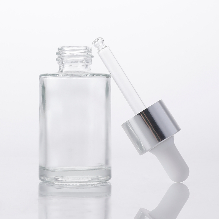 Essential Oil Packaging Bottles with Glass Dropper,transparent Custom Oil 30 Ml Glass Dropper Bottle 
