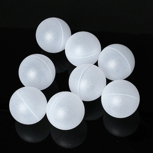 Wholesale Private Label Multipurpose Custom Size And Custom Materials 15mm 17mm 20mm 25mm 25.2mm 35.56mm 37mm Olypropylene Small Plastic Hollow Ball For Antiperspirant Roll on Bottle 