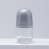 Cosmetic Packaging Small Capacity 50g Custom Materials And Size Ball Diameter 35.2mm Refillable Free Sample Empty Fragrance Essential Oil Antiperspirant Deodorant Glass Roll On Bottle