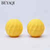 Custom Color 7g Empty Ball Shape Lip Balm Tube Lipstick Tube Cosmetics Lip Makeup Plastic Container Packaging