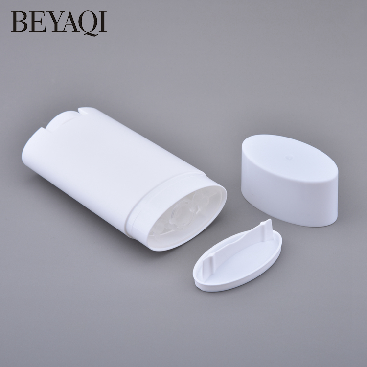 Empty 75G Antiperspirant Deodorant Packaging Solid Perfume Deodorant Stick Container Refillable Plastic Deodorant Bottle