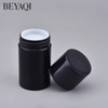 Round Twist Up Plastic Deodorant Tube 30g Black White Clear PP PE Empty Plastic Deodorant Stick Container