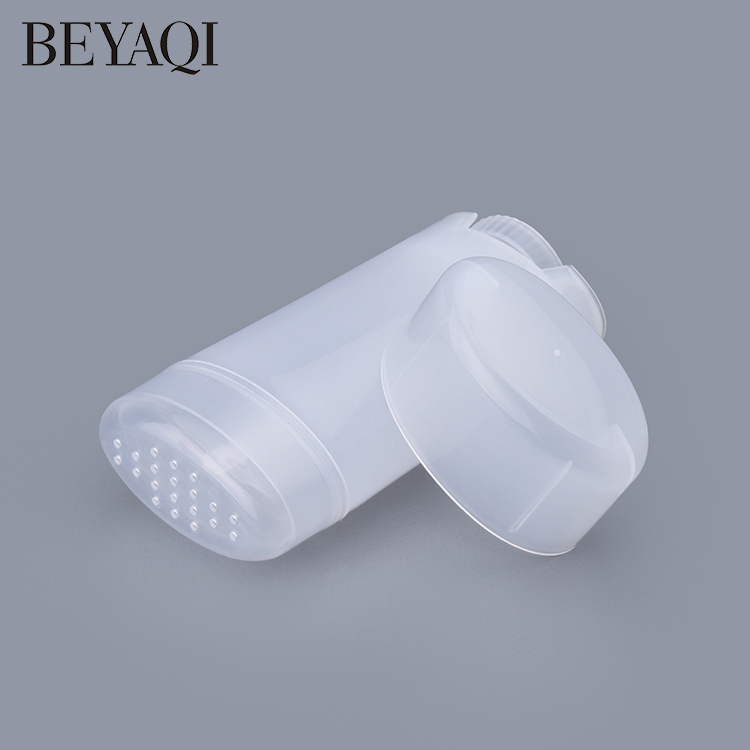 80g Oval Shape Empty Gel Refillable Deodorant Stick Container Twist Up Tube Sustainable Cosmetic Packaging