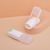Wholesale Small Size Portable Custom 10g Rotating Fragrance Solid Plastic Stick Deodorant Stick Bottle Twist up Sunscreen Stick