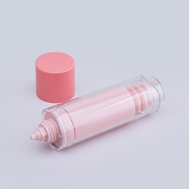 30ml Empty Cosmetic Replaceable Package Rotating Pressed Double-layer Bottling Liquid Foundation Concealer BB Sunscreen Bottle