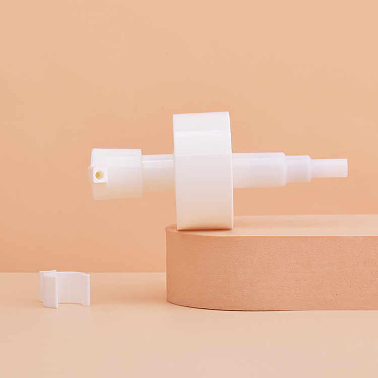 24/410 0.4cc Plastic Press Pump Head Shampoo Bottles Facial Cleanser White Nozzle Liquid Lotion Cream Pump