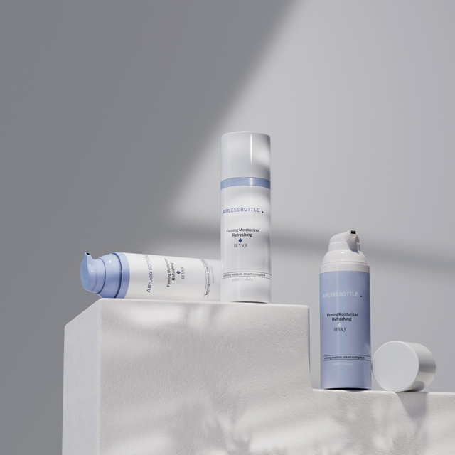 Skin Care 30ml 50ml 75ml Airless Dispenser Lotion Cream Cosmetic Packaging Airless Pump Bottle 