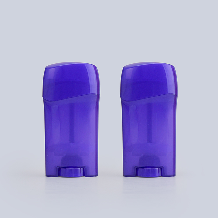 New Custom Luxury White PP Fragrance Deodorant Bottle 40g 65g Antiperspirant Women Men Plastic Solid Deodorant Stick Bottle