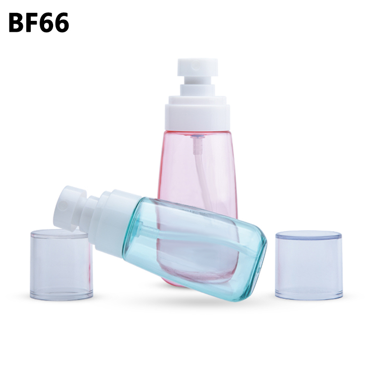 Empty Hair Cosmetic Lotion Plastic 30ml 60ml 80ml Empty Atomizer Perfume Mist Sprayer